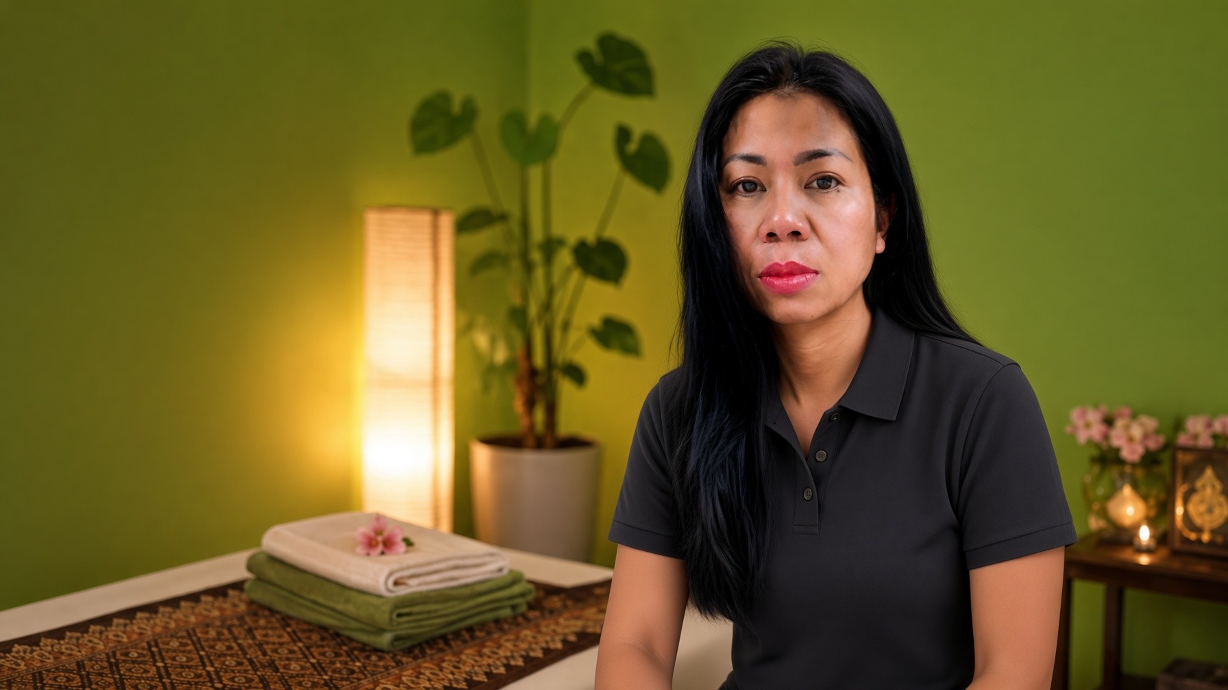 Phanni Botta – Nacken- und Schultermassage im Green Temple