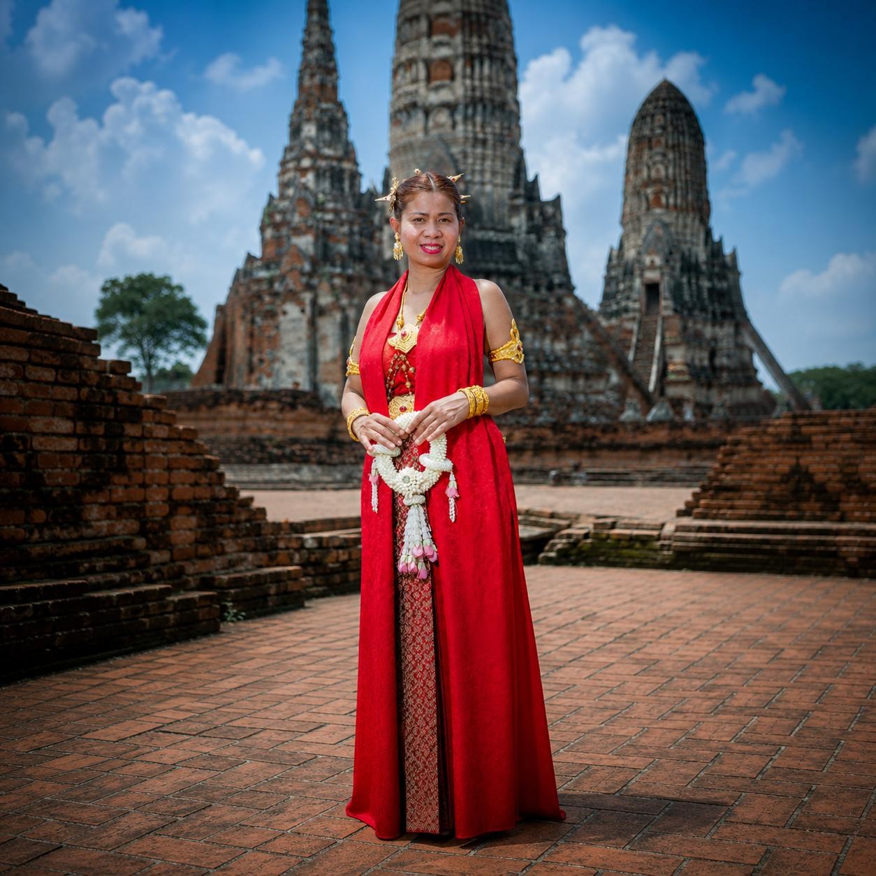 Phanni bei der Thai-Ölmassage im Green Temple Studio, München