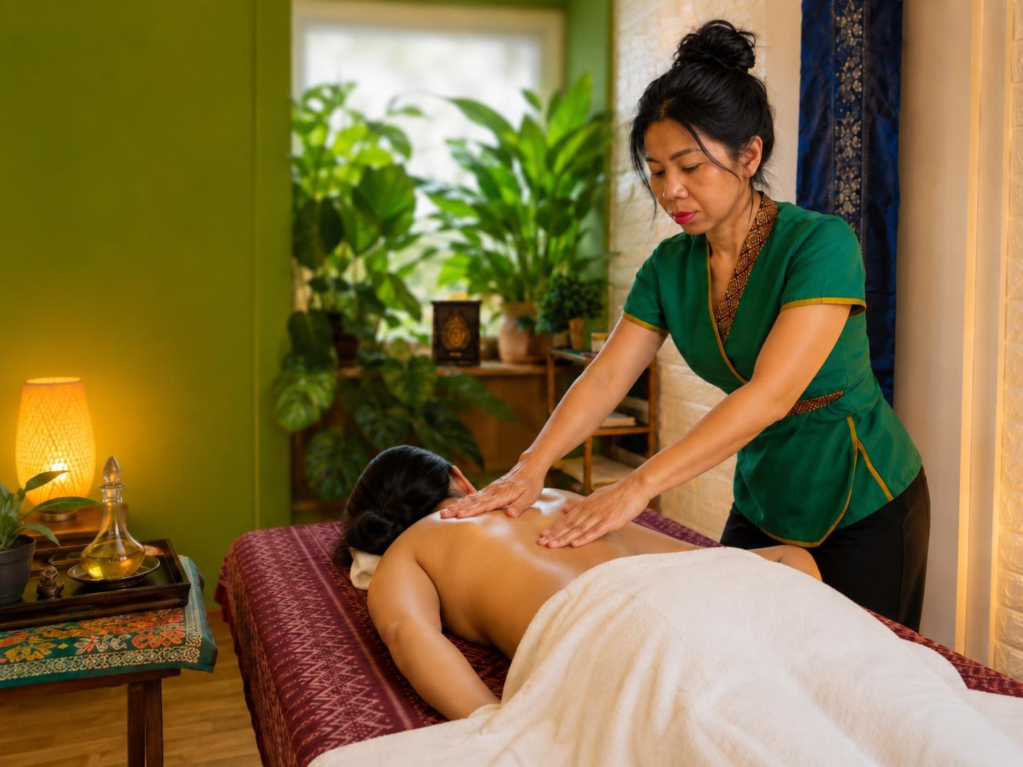 Thai Öl-Massage
